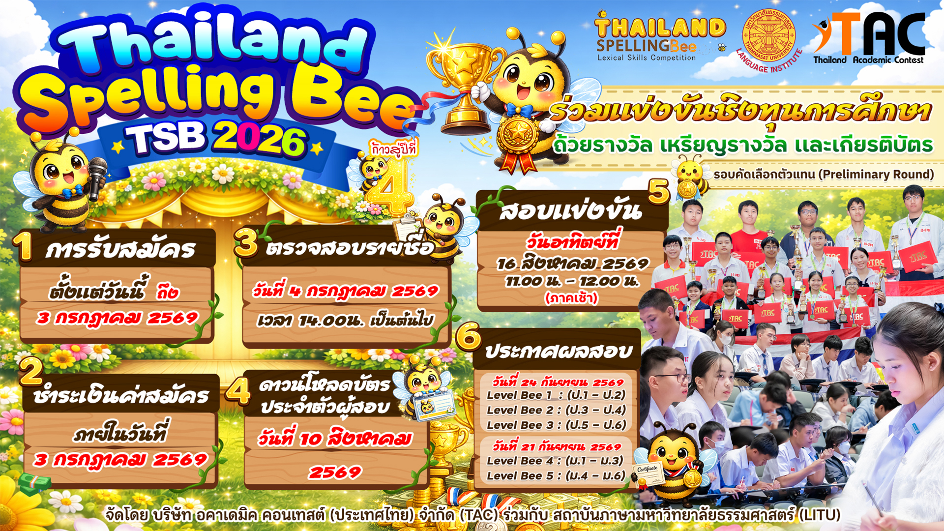 Thailand Spelling Bee, TSB2025